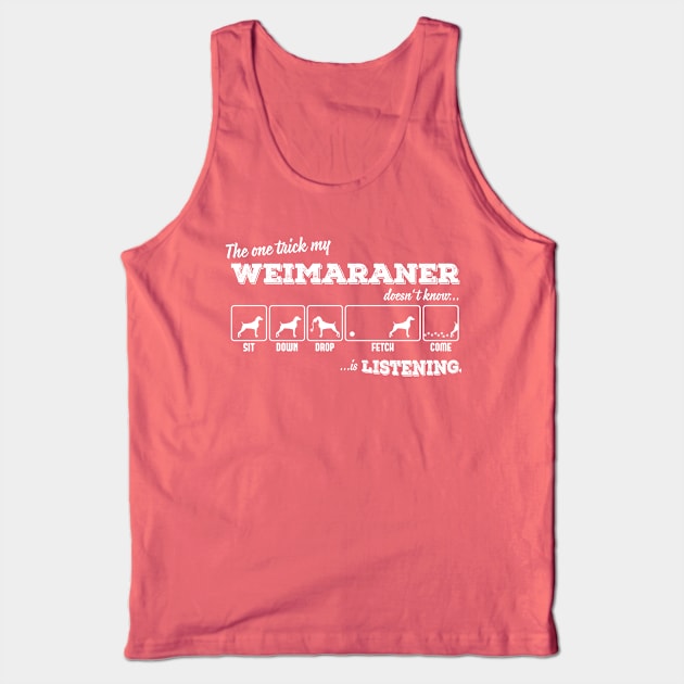 Weimaraner Tank Top by nektarinchen